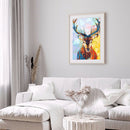 Full Round Drill Diamond Painting DIY Forest Deer Rhinestone Picture (m599)