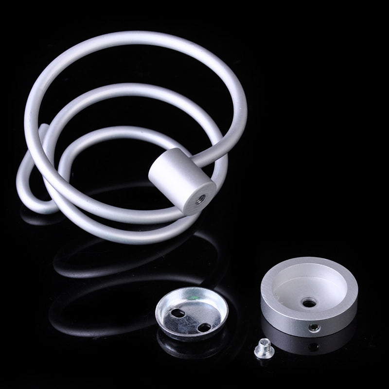 Aluminum Wall Mounted Hair Dryer Drier Holder Hang Stand Bathroom Salon Barbers