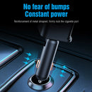 Type-C+Micro USB Car Charger BT5.0 Handsfree Adapter with 800mAh Power Bank