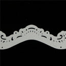 Wavy lace framed  Metal Cutting Dies DIY Scrapbooking Photo Album Crafts  JR