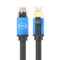 Cat8 Ethenet Cable RJ45 STP 26AWG LAN Cable Blue for Router Modem PC (1m)