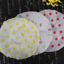 3x Waterproof Bathing Shower Cap Printing Coulours Flowers To Protect Hair