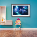 1000pcs DIY Paper Picture Puzzles Jigsaw Tiger Spirit Bird Intelligent Toys