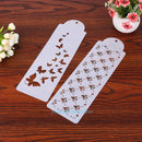 2pcs Wedding Cake Stencils Cake Fondant  Decoration Mold Tool DIY Home Baking