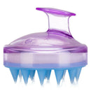 Women Men Unisex Silicone Purple Color Shampoo Hair Brush Massage Comb Use UCJ