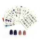 14pcs Butterfly Nail Stickers Water Transfer Decals Nail Art Decor Tips Art