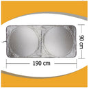 1pc foldable extra large sun shade truck car suv windshield visor block cover ME