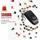 Personal Anti Rape Alarm Keychain 130dB SOS Emergency Self Defense Safety G2B2