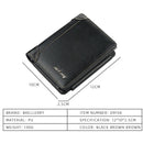 Baellerry Short Men Wallets 11 Card Holders Zipper Men Leather Purse Solid  K4C2