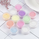 12 Colors/Set Acrylic Fluorescent Powder Glow In the Dark Manicure Nails Pigment