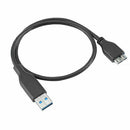 USB 3.0 Male A to Micro B Data Y Cable For External 50c L0Z0 Hard Disk M5Z6 B2S8