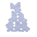 Penguin DIY Metal Stencil Scrapbook Craft Embroidery Cutting Die