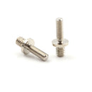 2x long 1/4" Male Threaded to M5 Male Threaded screw Adapter for tripod cameraM&
