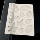 2Pcs Maple Leaf Silicone Cake Fondant Chocolate Sugarcraft Mold DIY Baking Decor