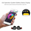 True Wireless Stereo Bluetooth Earbuds Headset Mini Twins TWS Wireless Blue