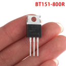 10PCS/batch BT151-800R 12A/800V in-line TO-220 one-way thyristorB Ew