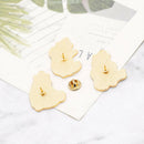 3Pcs/Set Enamel Cartoon Panda Animal Lapel Collar Pin Corsage Brooch Jewelry