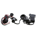 Universal Black ATV UTV Switch Remote Control Cable Conversion Winch KIT