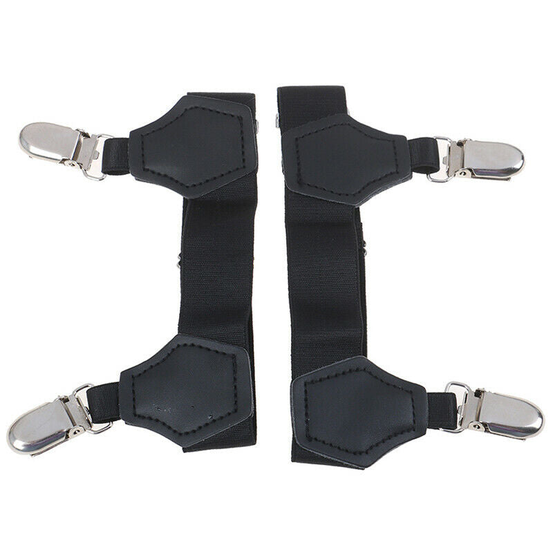 2pcs Sock Suspenders Garter Belt Adjustable Elastic Garter Leg Braces Cl Gw