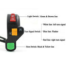 7 Pins Easy Install Durable Signals Replacement Parts Handlebar Switch
