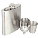 Portable Stainless Steel 7oz Hip Flask Flagon Whiskey Wine Pot Bottle Gift