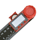 200mm Digital Protractor Ruler Inclinometer Goniometer Measuring Tool (A) A