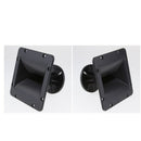 Speaker Driver Horn Tweeter, 2pcs 25mm Flat Throat Loudspeaker Horn Tweeter for