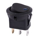 5x 12V LED Dot Light Car Boat Round Rocker ON/OFF SPST Switch Color:Blue S4Q8