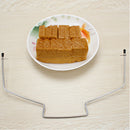 Adjustable Wire Cake Slicer Leveler Pizza Dough Cutter Trimmer Tool Stainles nM&