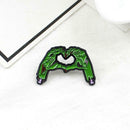 Creative Love Heart Gesture Pin Brooch Badge Jacket Backpack Accessories