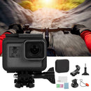 Housing Case Tempered Glass Film Adapter Safety Buckle for Gopro Hero 5 6 7