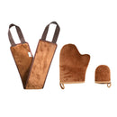 4 Pcs Tanning Mitt Self Applicator Set Tan Back Applicators Sunless Tanner Glove