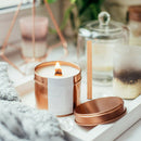 50 Set Wooden Candle Wicks Cores Sustainer Clip Soap Making DIY Craft for Party