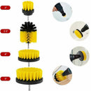 4Pcs 2/3.5/4/5 Inch Electric Drill Brush Bathroom Surfaces Tub, Tile and Gr