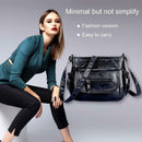 Fashion Shoulder Messenger Bags Leather Crossbody Bags Multi-pocket Purse