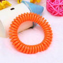 Mosquito Repellent Bracelet Pest Control 240 Hours Insect Protection/Orange A
