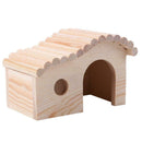 Small Animal Wooden Sleeping Nest Hamster Hedgehog House Bed Dodge Assembly