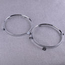7'' Steel Round Headlight Mounting Bracket Ring fit for 2007-18 Jeep Wrangler JK
