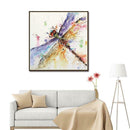Diamond Embroider Painting Full Drill DIY Dragonfly Rhinestone Cross Stitch