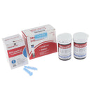 Diabetic Blood Sugar Detection Test Strips 50Pcs+Test Paper 50Pc Lancets OZ