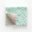 4X Microfiber Dishcloth Square Kitchen Washing Cleaning Towel Dish Clot RQH
