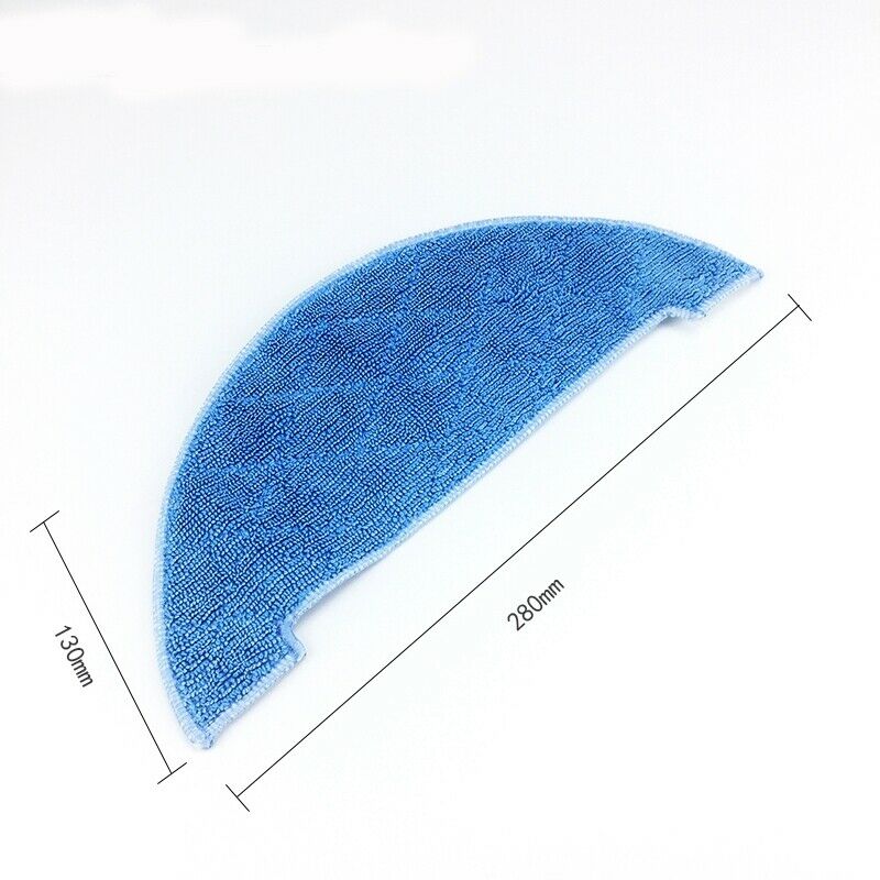 1 Set Robot Vacuum Cleaner Parts Fabric Mop+Side Brushesfor Chuwi Ilife A4