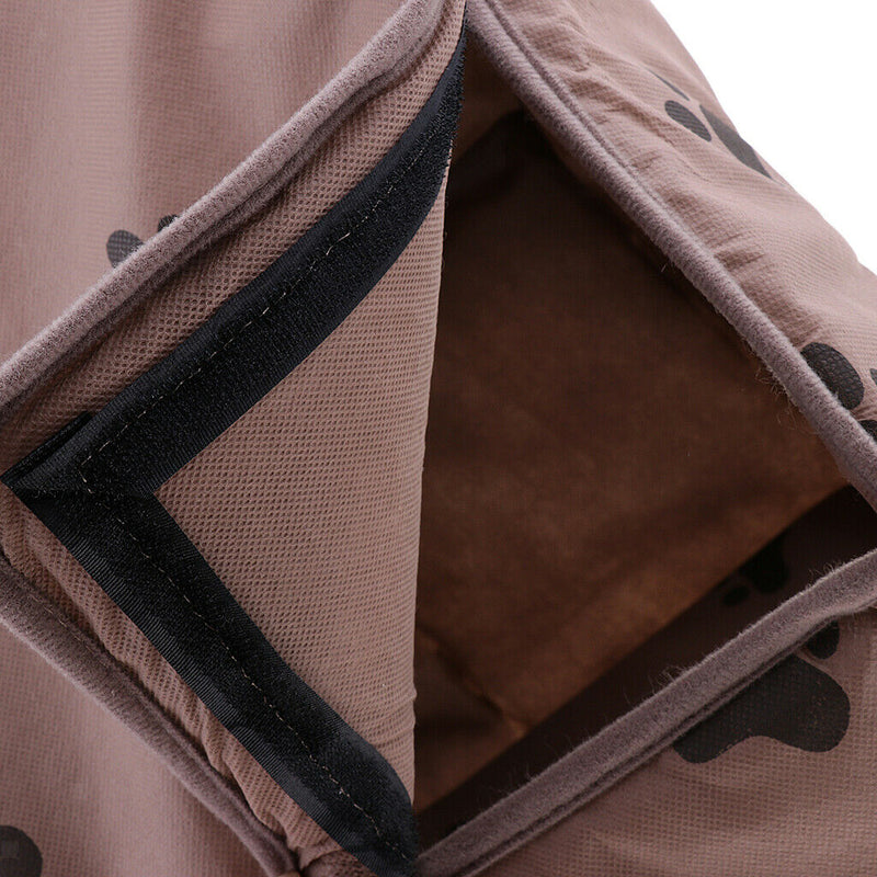 Portable Pet Dog Cat Puppy Soft House Bed Cat Footprint House Tent Kennel