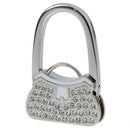 Hang Hook Handbag Rhinestones Metal Deco 55x45x15mm