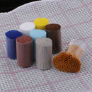 20" x 14" Sleeping Bear Latch Hook Kit with Basic Tools for DIY Rug Cushion