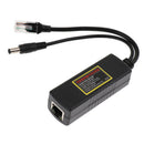 Active PoE Power Over Ethernet Splitter Adapter 48V to 12V PoE Splitter