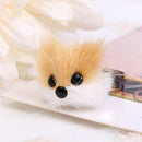 Cute Furry Animals Head Ring Cat Dog Fox Lovely Finger Ring Adjustable Random