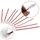 10 pcs PCB 2 PIN LED strip connector with cable for 3528/5050 single color  C2Y7
