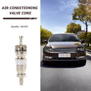 100pcs Auto Air Conditioning Repair Valve Cores R12 Car A/C Valve Cores White