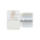 2 pcs 304 Stainless Steel Co2 Regulator Adaptor W21.8 to G5/8 and M22x1.5 to